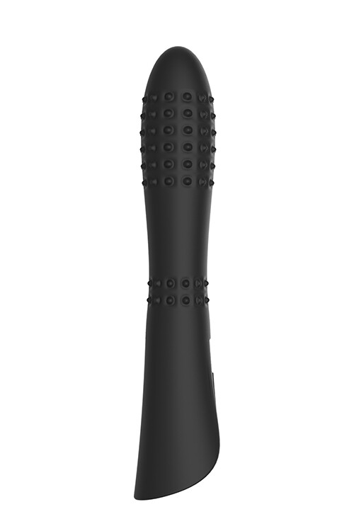 Вібратор Dream Toys зі стимулюючим рельєфом, чорний - Зображення 2