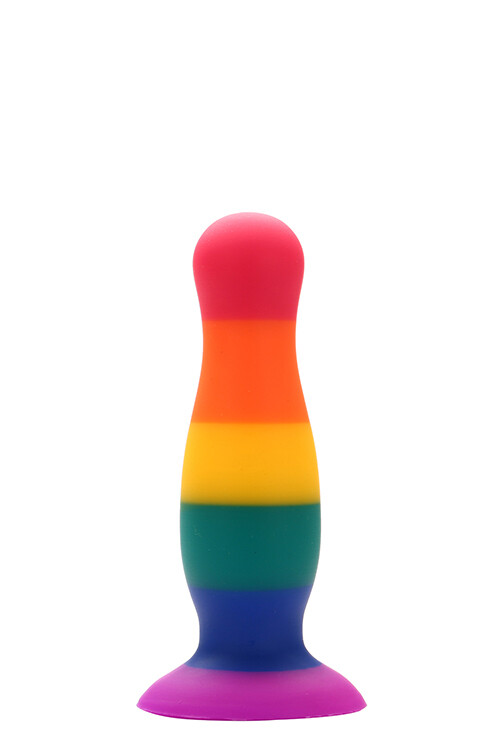 Анальна пробка Dream Toys Colourful Love на присці, 13 х 3.4 см - Изображение 3