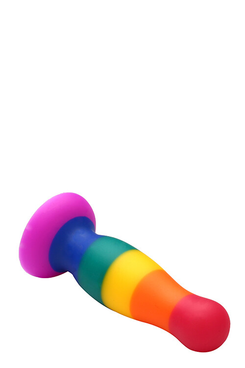 Анальна пробка Dream Toys Colourful Love на присці, 13 х 3.4 см - Изображение 2