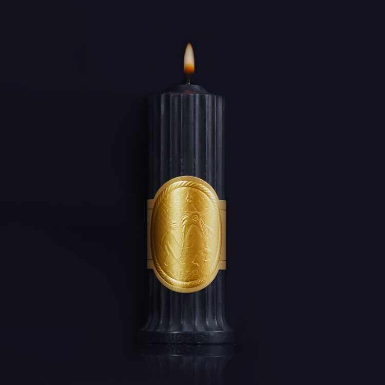 Свічка низькотемпературна UPKO, темно-синя, 150 г - Зображення 3