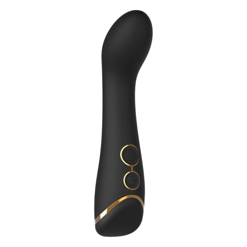 Вібратор для точки G Dream Toys Elite Juliette вигнутуй, чорний, 15 х 2.9 см