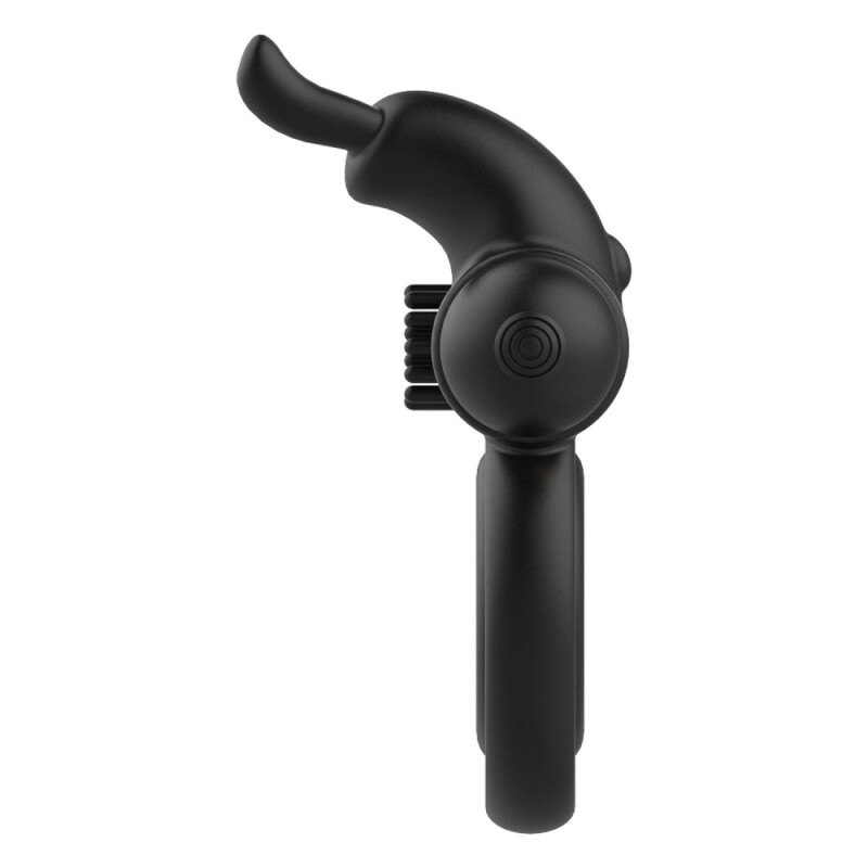 Ерекційне віброкільце Dream Toys Joel з вушками, чорне, 9 х 2.5 см - Изображение 8