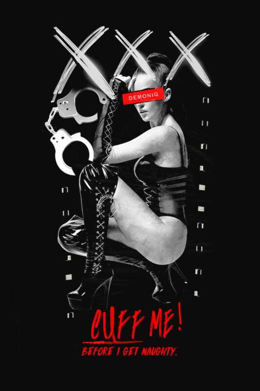 Чоловіча футболка " Cuff me!», XL - Зображення 1