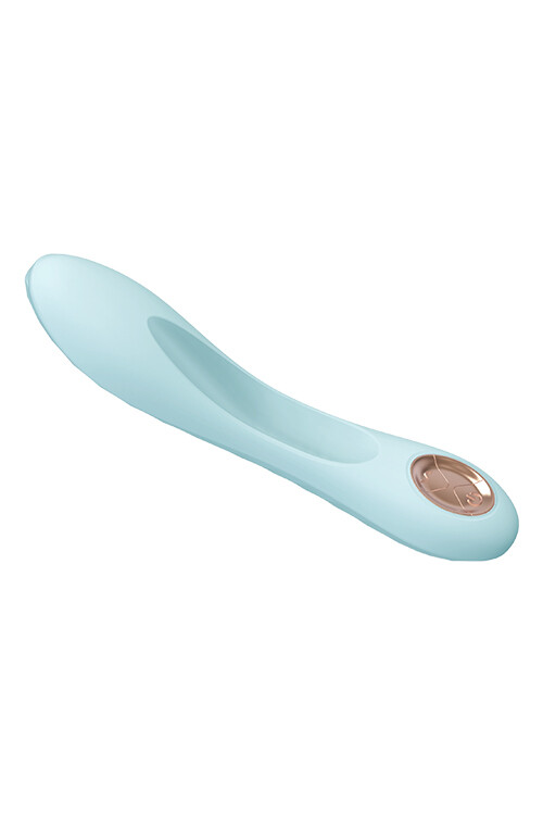 Вібратор Dream Toys з текстурованою поверхнею, блакитний, 17 х 3.6 см - Изображение 4