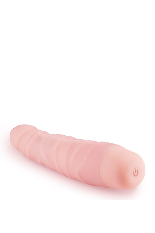 Вібратор Silicone Willys реалістичний, тілесний - Зображення 2