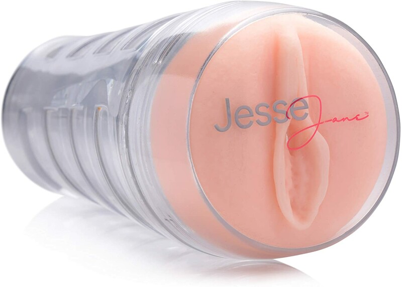 Вагіна-мастурбатор реалістична в колбі Jessie Jane - Изображение 1