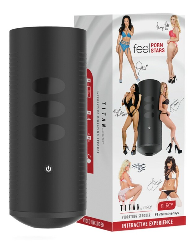 Мастурбатор інтерактивний, з 1500 вебкам (webcam) кредитів, Kiiroo Titan