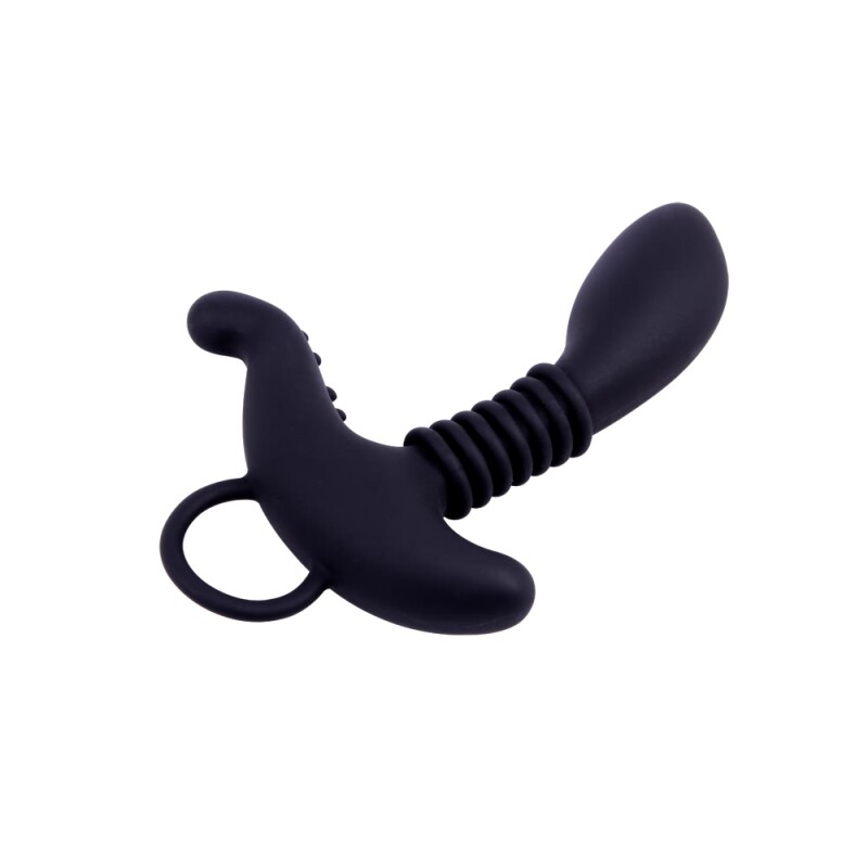 Анальний стимулятор простати Black Mont, силікон, чорний - Изображение 2