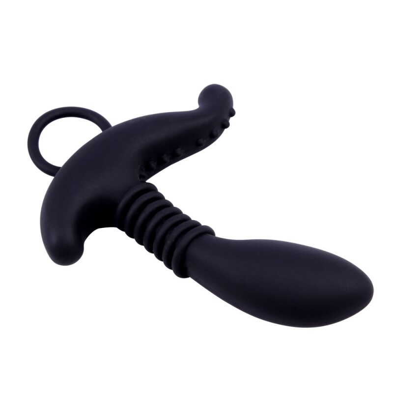 Анальний стимулятор простати Black Mont, силікон, чорний - Изображение 3