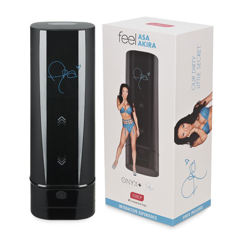 Інтерактивний мастурбатор, для вебкам (webcam), Kiiroo Onyx + Asa Akira - Изображение 1