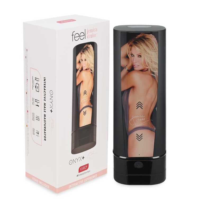 Інтерактивний мастурбатор, для вебкам (webcam), Kiiroo Onyx + Jessica Drake