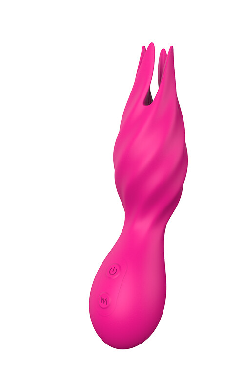 Вібромасажер двосторонній Dream Toys, 2 мотора, рожевий - Изображение 1