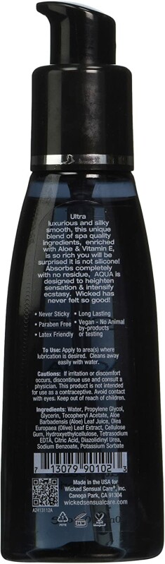 Лубрикант на водній основі Wicked Sensual Care нейтральний, 60 мл - Изображение 3