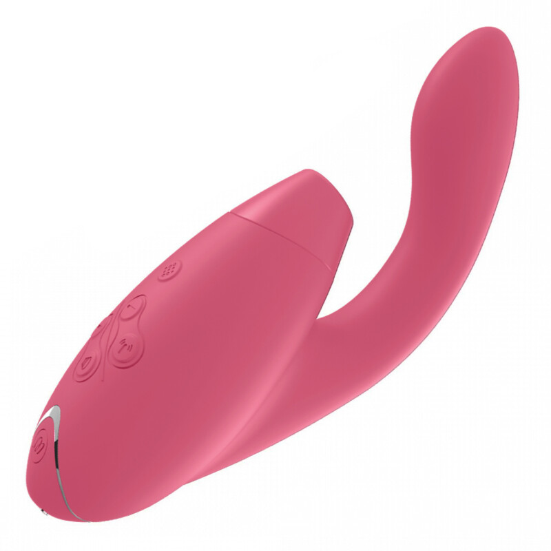Безконтактний вібратор-стимулятор Womanizer (Вуманайзер) Duo, Raspberry