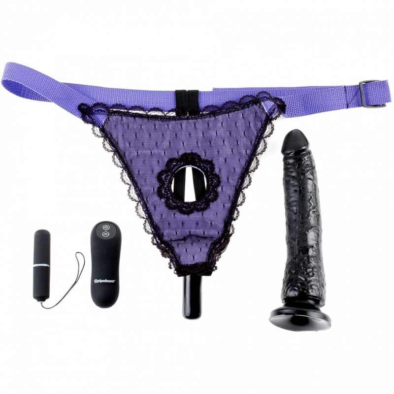 Страпон з вібрацією Magic-Kok Vibrator And Harness Kit - Зображення 3