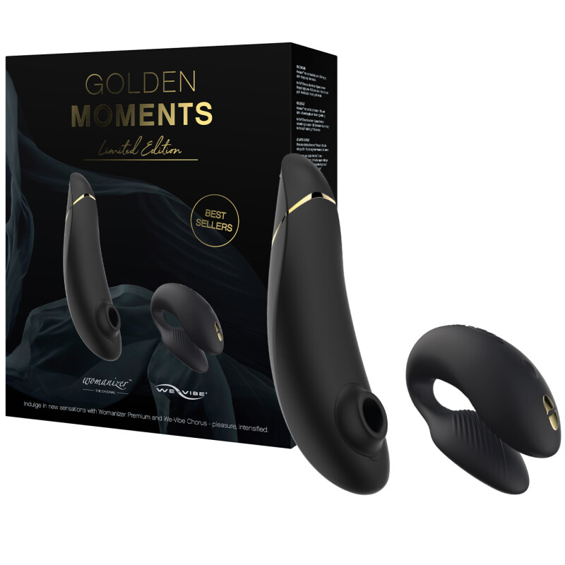 Набір Golden Moments Collection Womanizer Premium + We-Vibe Chorus