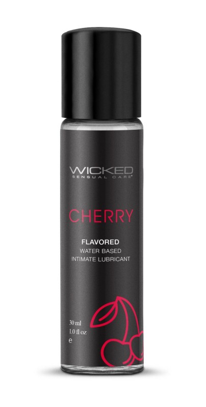 Їстівний лубрикант Wicked Sensual Care зі смаком вишні, на водній основі, 30 мл