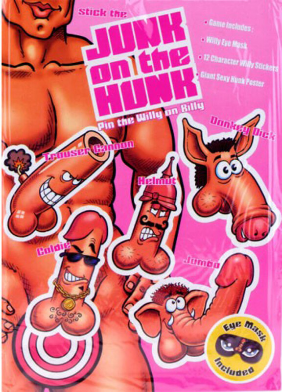 Гра для дорослих Junk on the Hunk з наклейками