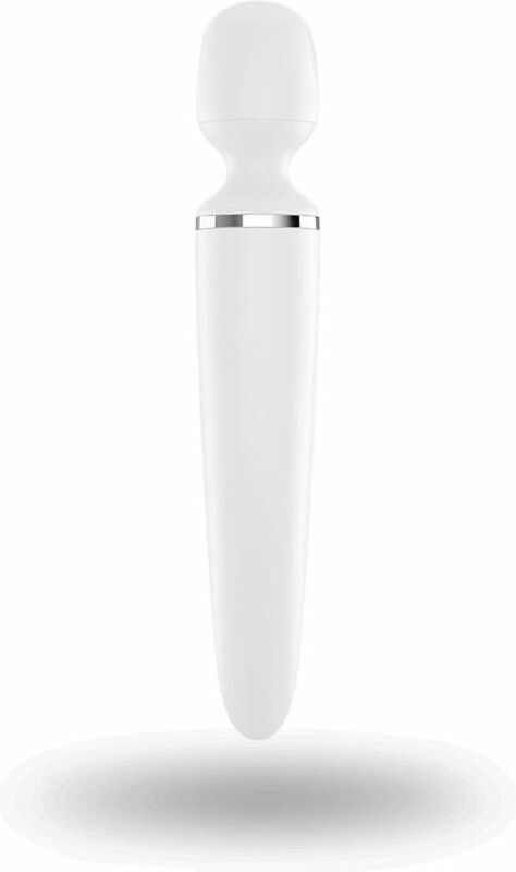 Вібратор-мікрофон Satisfyer Wand-er Woman білий, 34 х 7.8 см - Изображение 4