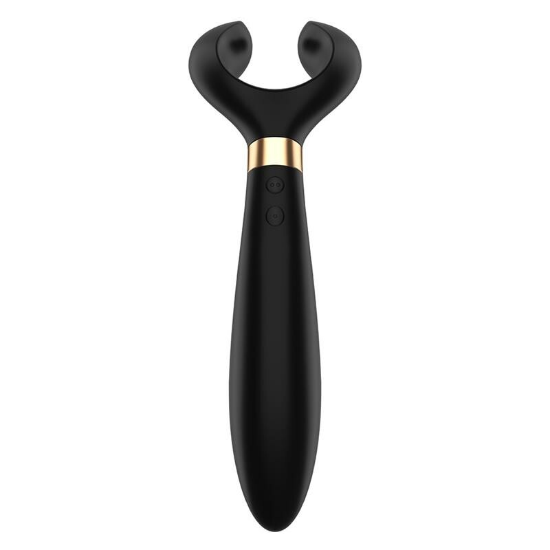 Вібратор для пар Satisfyer Endless Fun з трьома моторами, чорний, 20.1 х 7.2 см - Зображення 3