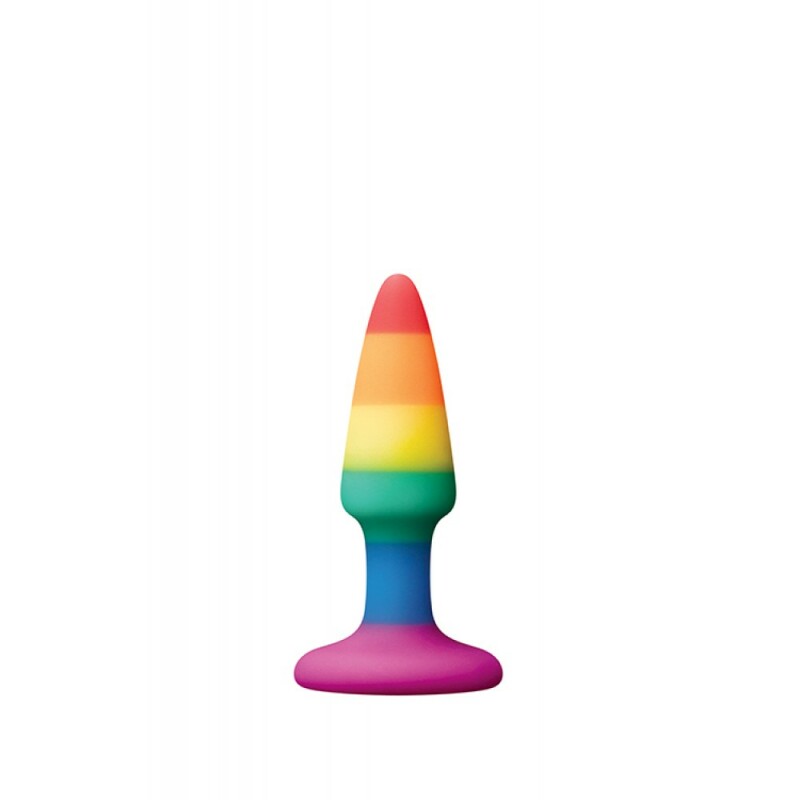 Анальна пробка Dream Toys різнокольорова, 9 см х 2.5 см