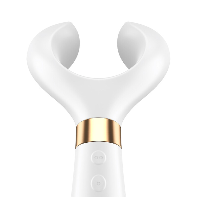 Вібратор для пар Satisfyer Endless Fun з трьома моторами, білий, 20.1 х 7.2 см - Изображение 3