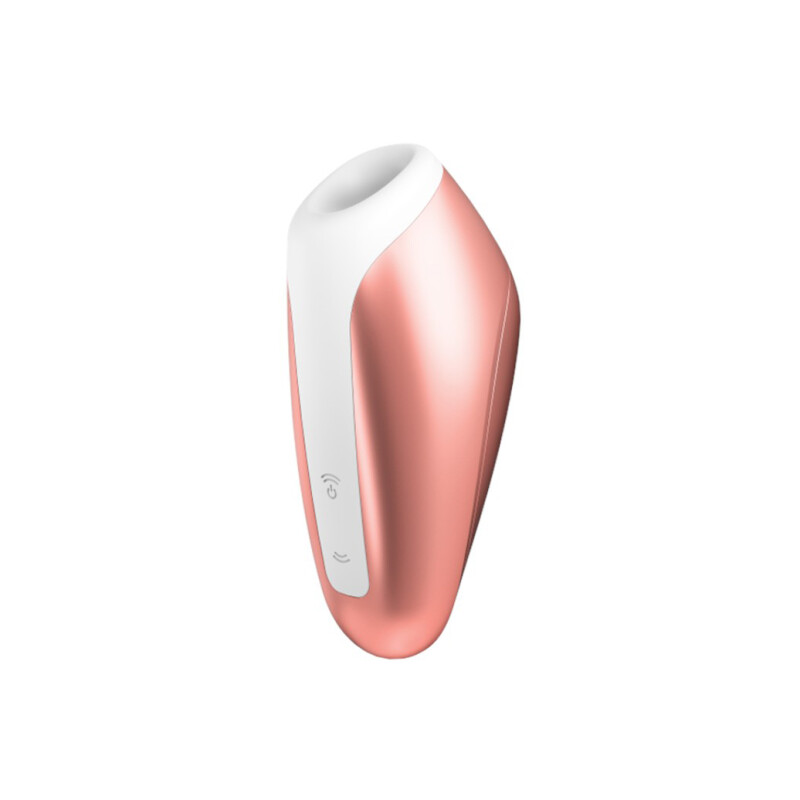 Вакуумний стимулятор клітора Satisfyer Love Breeze мідний, 9.8 х 4 см
