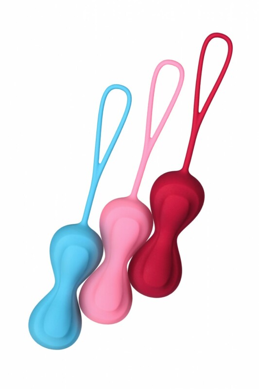 Набір вагінальних кульок Satisfyer Power Balls різнокольоровий, 3 шт - Изображение 2