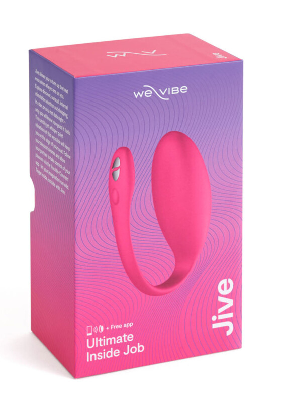 Віброяйце We-Vibe Jive з керуванням з телефону, рожеве - Изображение 1