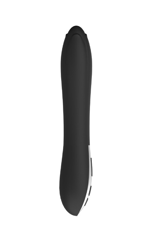 Вібратор силіконовий, чорний, DREAM TOYS, 22см Х 4.6 см - Зображення 5