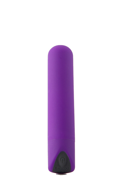 Віброкуля Dream Toys Essentials силіконова, фіолетова, 9 х 1.5 см