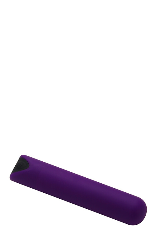 Віброкуля Dream Toys Essentials силіконова, фіолетова, 9 х 1.5 см - Зображення 2