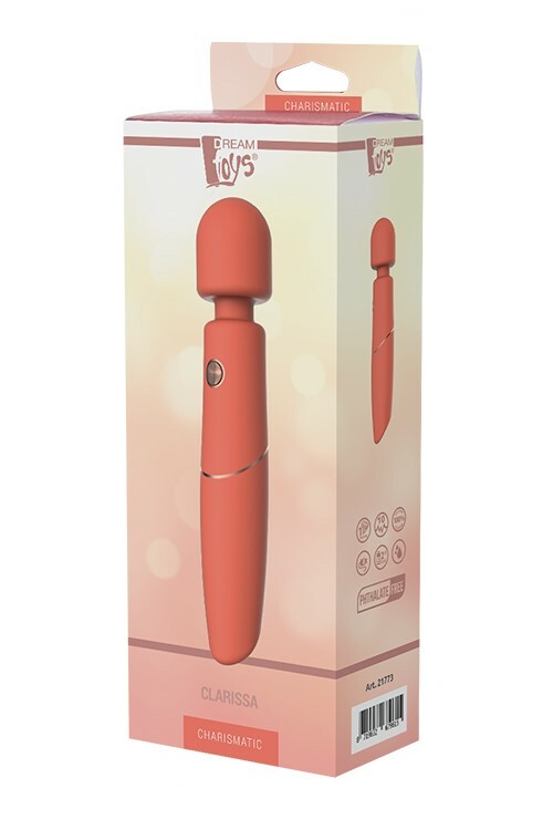 Вібратор-мікрофон Dream Toys Charismatic силіконовий, помаранчевий, 22.6 х 4.5 см - Изображение 1