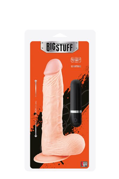 Вибратор BIGSTUFF 8.5INCH, FLESH - Зображення 1