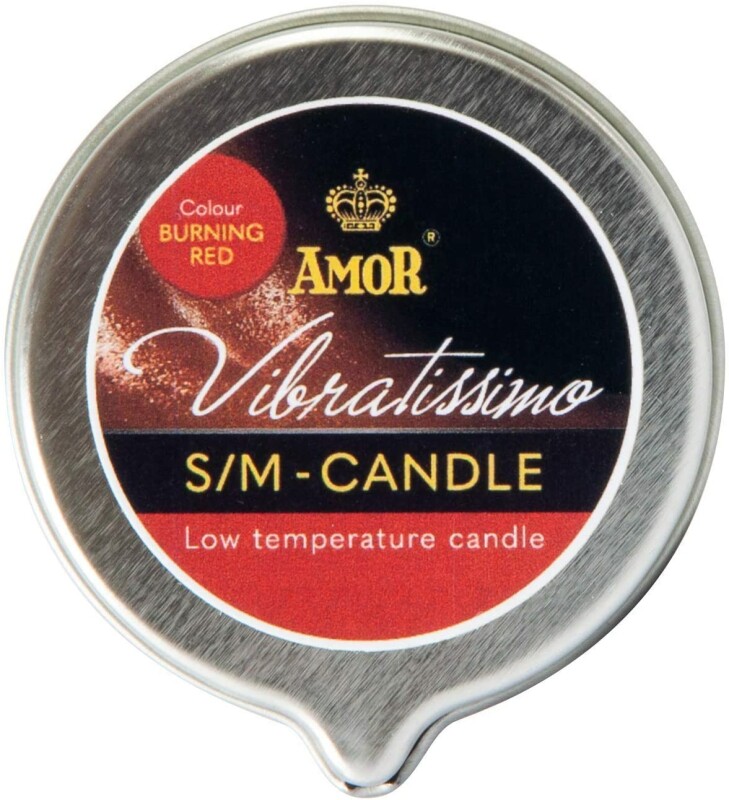 Низькотемпературна Свічка Amor Vibratissimo Червона, 50 мл - Зображення 2
