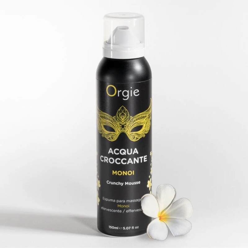 Пінка для масажу Orgie Acqua Croccante з ароматом моної, 150 мл