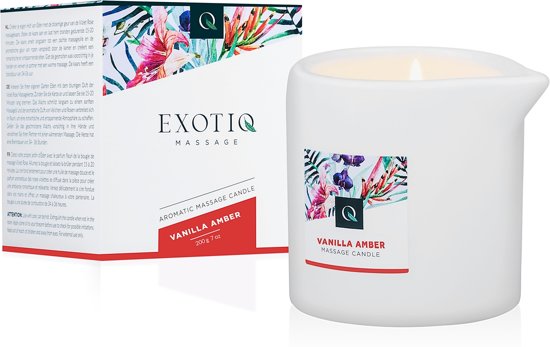 Масажна Свічка Exotiq Massage Candle Vanilla 200 мл