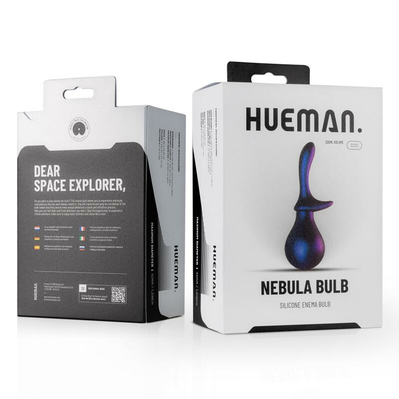 Анальний душ Hueman Nebula з силікону - Зображення 5