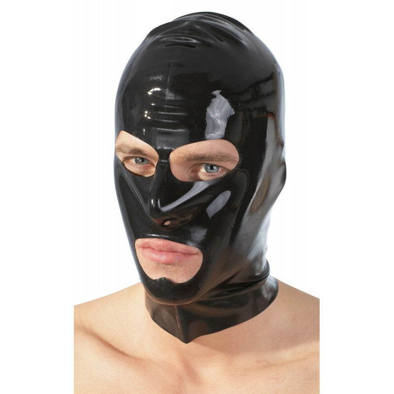 Маска латексна LateX чорна унісекс
