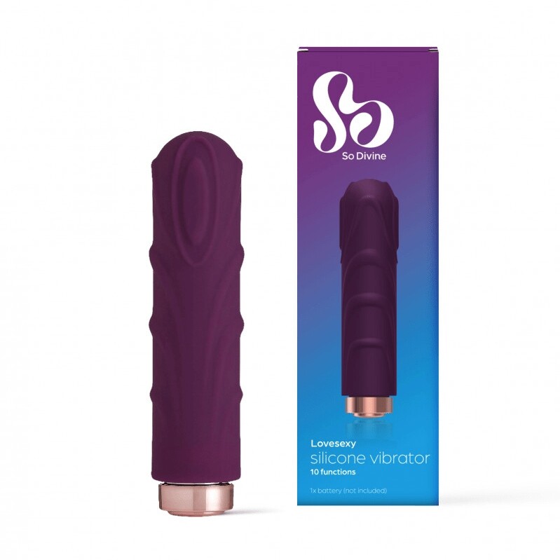 Віброкуля So Divine Lovesexy фіолетова, 9.3 х 2.2 см