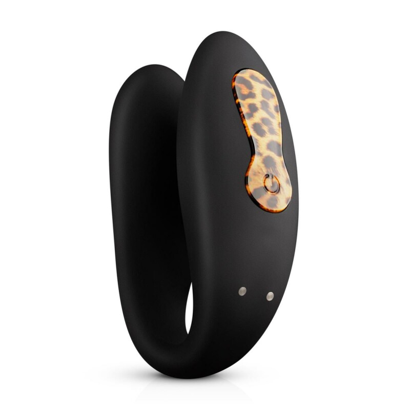 Вібратор для пар Zuna Couples Vibrator з сумочкою, чорного кольору - Зображення 1
