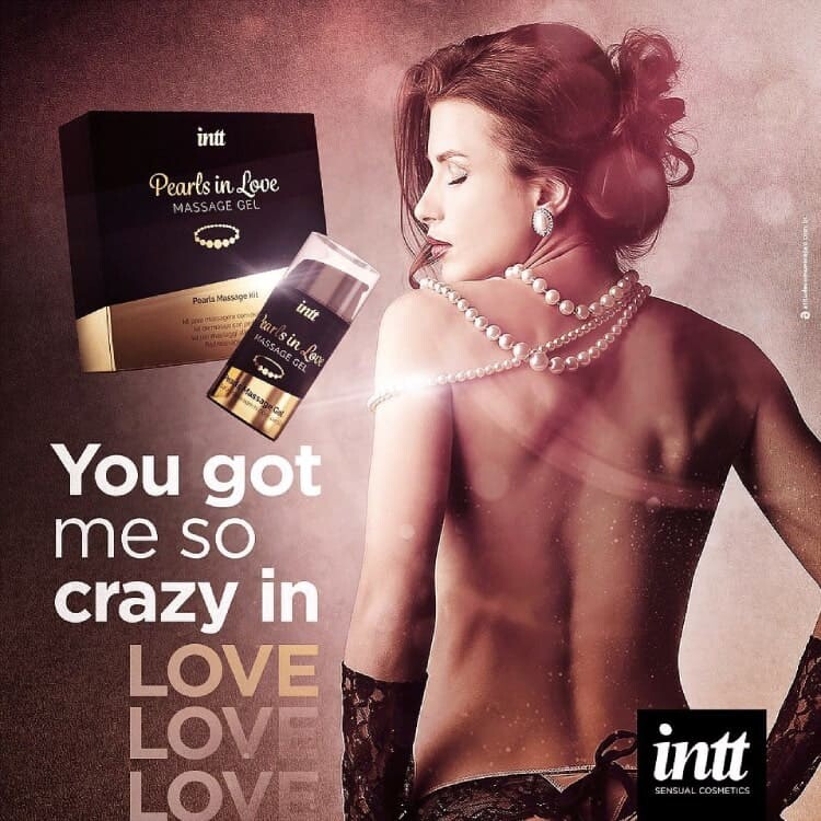 Набір для інтимного масажу Intt Pearls in Love, 15 мл, з гелем та намистом - Зображення 6