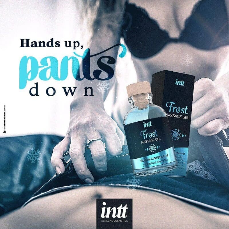 Масажний гель Intt Frost, 30 мл, зі смаком м'яти та охолоджуючим ефектом - Зображення 5