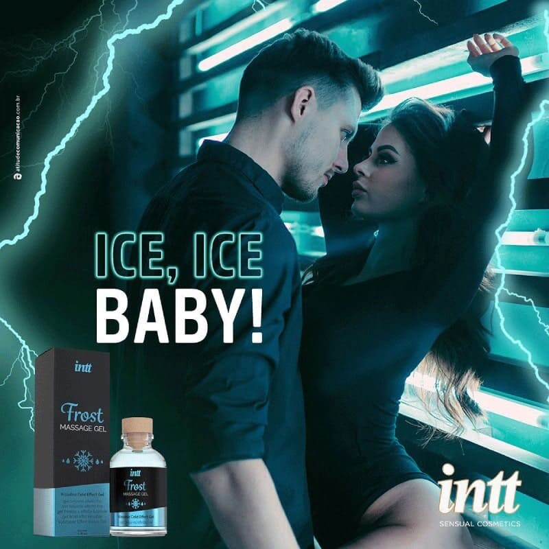 Масажний гель Intt Frost, 30 мл, зі смаком м'яти та охолоджуючим ефектом - Зображення 6