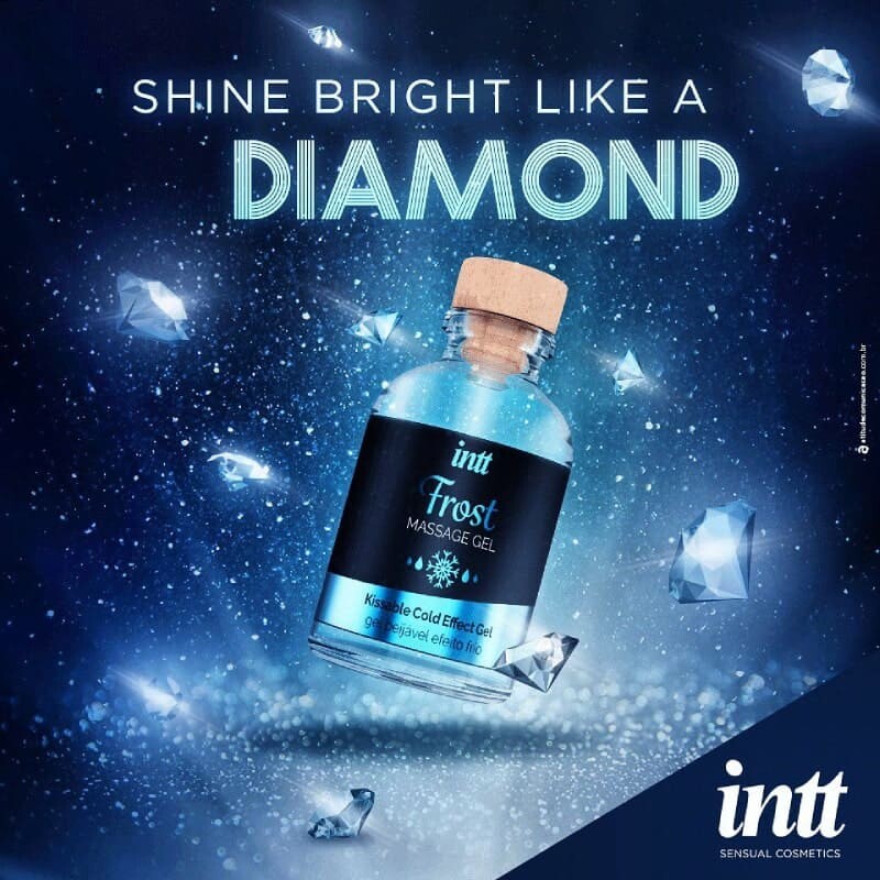 Масажний гель Intt Frost, 30 мл, зі смаком м'яти та охолоджуючим ефектом - Зображення 8