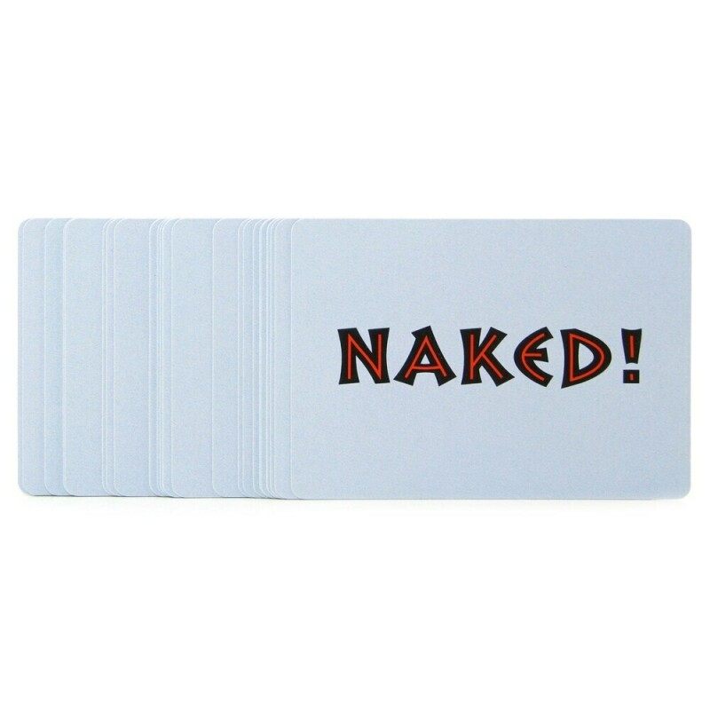 Секс-карти NAKED! STRIP POKER (англійською та іспанською) - Зображення 1