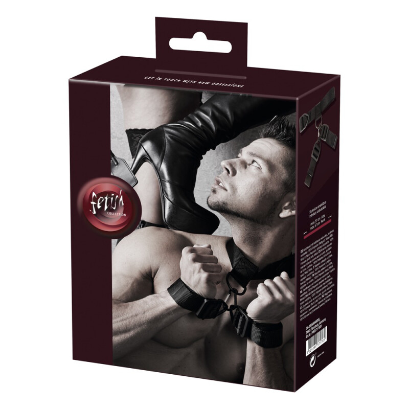 Нашийник і наручники чоловічі Fetish Collar and Handcuffs - Зображення 3