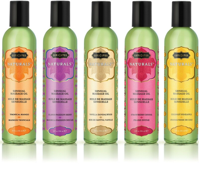 Масажне масло Kama Sutra Naturals VanillaSandlwood 236ml - Зображення 1