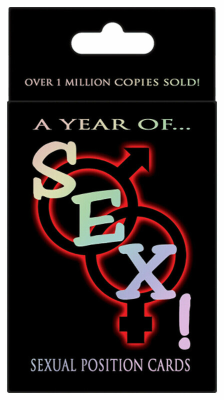 Секс-карти із завданнями " a YEAR OF SEX!"(англійською)