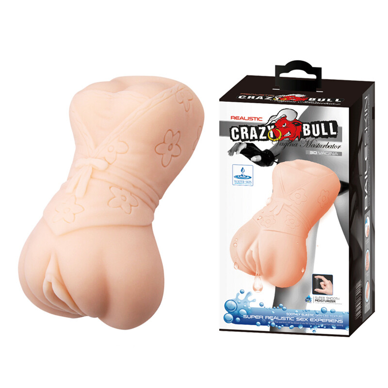 Мастурбатор реалистик Crazy Bull Vagina Flower Masturbator, тілесний - Зображення 2